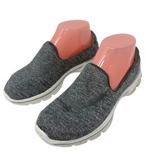 Skechers Women's Size 6.5 Gray slip on shoes Go Walk 3 gray